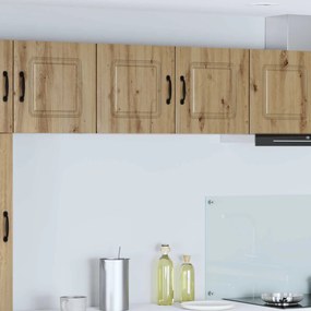 vidaXL Armário de Cozinha Kalmar Carvalho Artesanal 80 x 31 x 40 cm