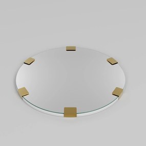 Espelho Chakra – Dourado – 60 cm