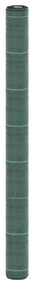vidaXL Tela para ervas daninhas 1,5x5 m PP verde