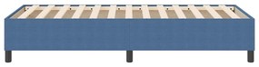 Cama Box Spring vidaXL Azul 100x200 cm em Veludo Corduroy