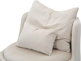 POLTRONA PARIS SPACE CREME/DOURADO Ø 84X72 CM