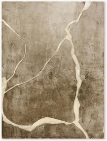 Quadro em tela pintado à mão Vibranium