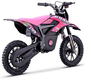 Mini moto elétrica para crianças MINICROSS 709 550W Rosa