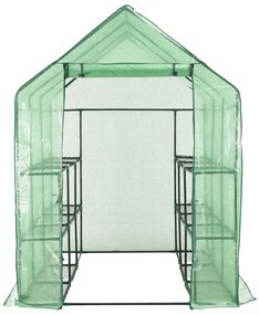 Estufa com 12 prateleiras 143x214x196 cm aço