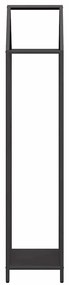 Suporte para lenha 40x25x120 cm aço laminado a frio preto