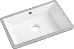Mexen Venus lavatório embutido 54 x 35 cm, branco - 25415400