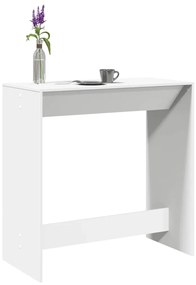 Mesa de bar 102x50x103,5 cm derivados de madeira branco