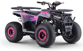 Moto 4 gasolina crianças Motors WARRIOR 125cc Rosa