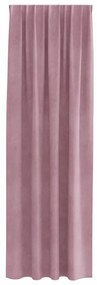 Cortinas Blackout vidaXL com fita superior 2 pcs Veludo Rosa Escuro