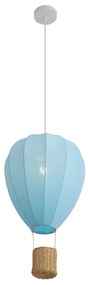 Candeeiro suspenso infantil Balão de Ar Azul - Balão de Ar Para crianças