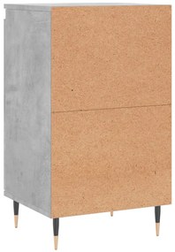 Aparadores 2 pcs 40x35x70 cm derivados de madeira cinza cimento