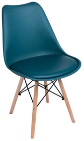 Pack 4 Cadeiras Tilsen - Verde-azulado