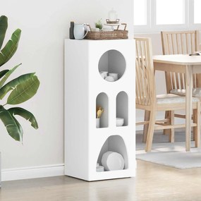 vidaXL Buffet Branco 40 x 35 x 100,5 cm Madeira processada