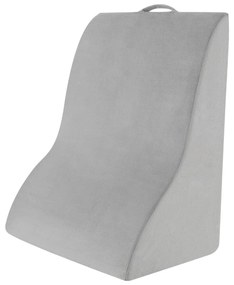 Almofada de leitura em cunha triangular Design curvo único Capa lavável à máquina Almofada lavável à máquina para dormir na cama Gravidez 51 x 32 x 63