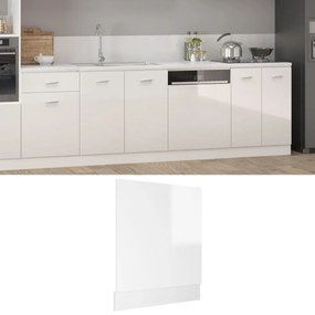 Painel máquina de lavar louça 59,5x3x67 cm contraplacado branco