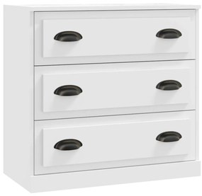 Aparadores 2 pcs derivados de madeira branco