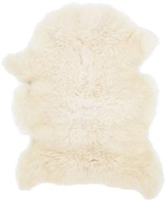 Pele de ovelha (60-70)x(90-100) cm cor creme