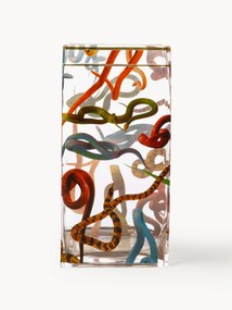 Jarra de vidro Snakes, Alt 30 cm