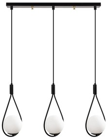 Candeeiro de Teto GMN-00008 – Preto – 70 x 15 cm