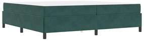 Estrutura da Cama Branco e Cinza Claro 200 x 200 cm Veludo