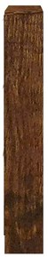 Sapateira 59x17x108 cm derivados de madeira carvalho fumado