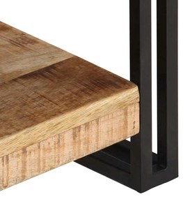 Móvel de TV 120x30x40 cm madeira de mangueira áspera