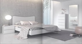 Cama Moon 330 (p colchão de 150x195) - lacado mate
