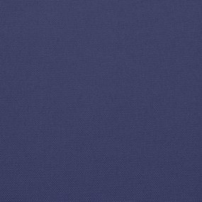 Almofadões para sofá de paletes 2 pcs tecido azul-marinho