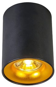 Ponto moderno preto com ouro - Ronda Design,Moderno