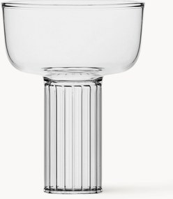 Taça de champanhe em vidro borossilicato artesanal Liberta