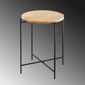 Mesa de Centro Shb-004 – Preto Natural – 46x56x46 cm | Tribo Home