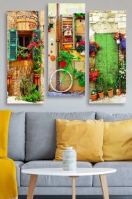 Pintura Decorativa MDF MDF0088 – Multicolor – 20 x 50 cm (3 Peças)