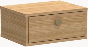 Mesa de cabeceira de parede em madeira Monfort