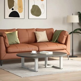 Pés para mesa de centro em forma de T, 2 peças, branco, 60x25x(30-31)