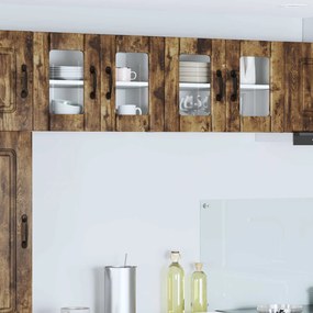 vidaXL Armário de Cozinha Carvalho Defumado 60 x 31 x 40 cm