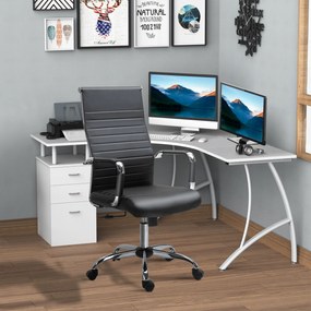 Vinsetto Cadeira de Escritório Ergonômica Giratoria 360° Inclinável co