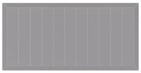 Conjunto de Jantar para Jardim 7 pcs Cinzento-claro