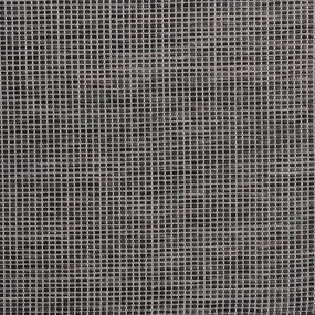 Tapete de tecido plano para exterior 140x200 cm cinzento