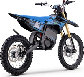 Mota cross para crianças Motocross Motors Venom – 8000W, 3 modos de condução Azul