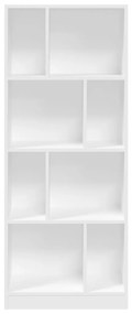 Estante 57x28,5x141 cm derivados de madeira branco