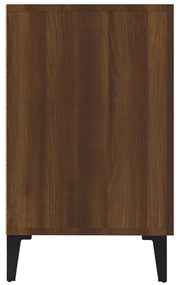Aparador 100x36x60 cm derivados de madeira carvalho castanho