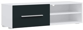 Móveis TV 5pcs com iluminação LED madeira projetada índigo mate