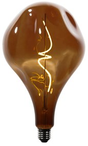 Conjunto de 5 lâmpadas LED E27 reguláveis PS160 castanho 4W 120 lm 1800K