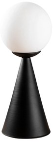 Candeeiro de Mesa Gondol – Preto e Branco – 19 x 19 cm