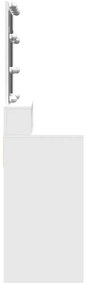Toucador com LED 80x41x144,5 cm branco