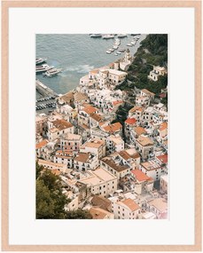 Impressão digital emoldurada Amalfi