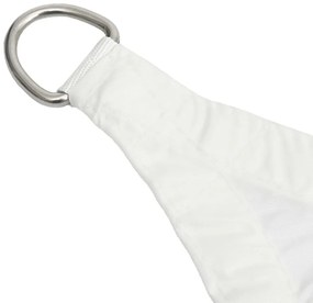 Para-sol estilo vela tecido oxford trapézio 3/5x4 m branco