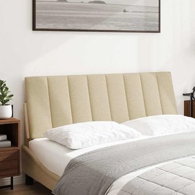 Almofadão de cabeceira 120 cm tecido creme