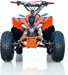 Mini moto 4 gasolina para crianças de 110 cc, REXO 4 Tempos YH110 Automática C/Marcha atrás e Limitador de velocidade Laranja