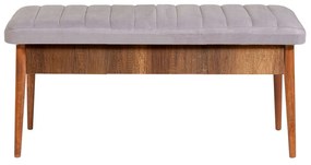 Banco Vina – Cor Walnut – 110x46x40 cm